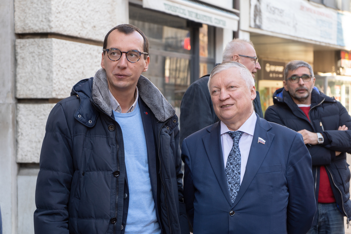 Marko Filipović i Anatolij Karpov