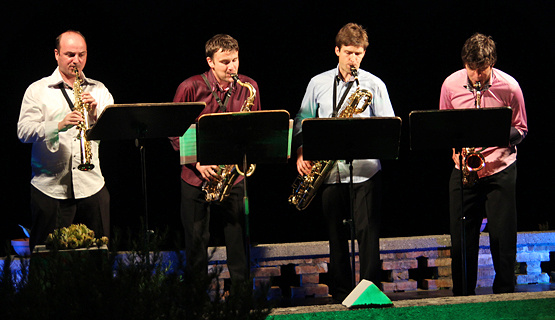 new sax quartet