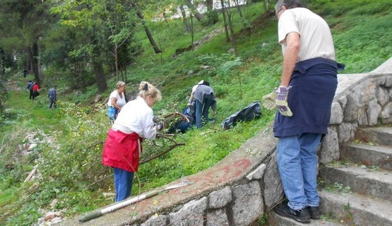 U subotu, 26. listopada održana je ekološka akcija koju je organiziralo Vijeće MO Turnić u suradnji sa Vijećem MO Podmurvice, u budućem područnom parku Turnić, istočno od OŠ "Turnić" uz stube J. Pančić.