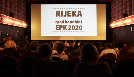 2. srpnja u Art-kinu održana je prezentacija i javna rasprava o prijedlogu koncepta kandidature Grada Rijeke za Europsku prijestolnicu kulture 2020.