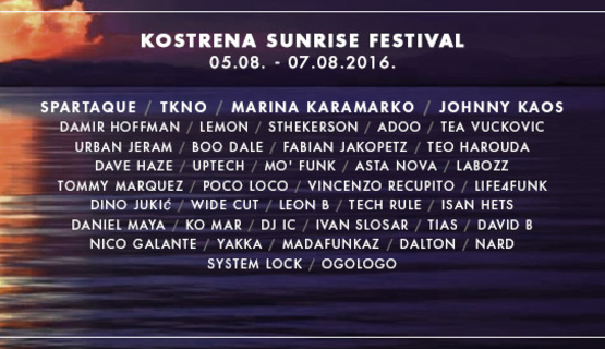 Kostrena Sunrise Festival 2016