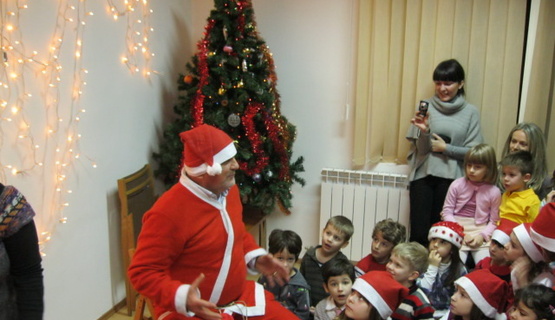 Djed Mraz stigao na Krimeju