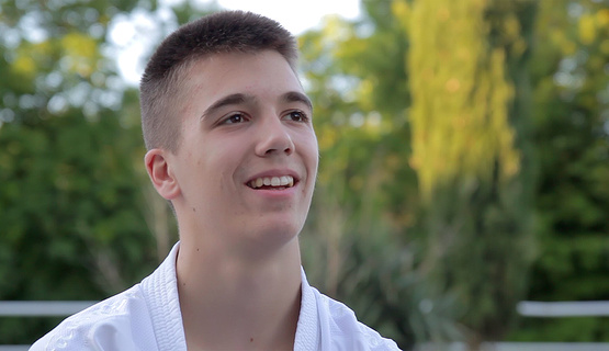 Boran Berak, europski mlađi seniorski prvak u karateu