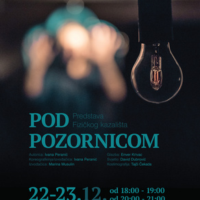U petak, 22. prosinca 2017., s početkom u 18 sati, u Filodrammatici će se premijereno izvesti predstava „Pod pozornicom“ autorice Ivane Peranić, u produkciji Suvremenog kazališta „Krila“.