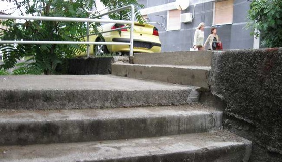 Uređeno stepenište u Jelićevoj