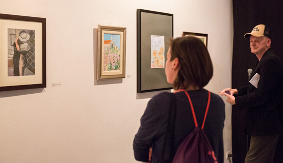 U ponedjeljak, 27. ožujka, u Galeriji Kortil otvorena je izložba „Prijatelji, rockeri, umjetnici – slike i crteži Jerryja Garcie, Boba Dylana i Patti Smith iz kolekcije Voje Šindolića“. Ovom izložbom ujedno je započelo četvrto izdanje klupskog glazbenog Impulse festivala u Rijeci. 