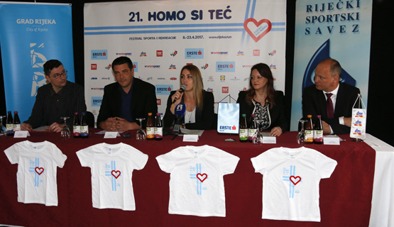 Na današnjoj konferenciji za medije na Botelu Marina predstavljen je 21. po redu Festival sporta i rekreacije „Homo si teć“, najveći ulični sportski događaj u Hrvatskoj.