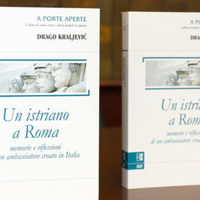 Predstavljena knjiga Drage Kraljevića „Istranin u Rimu“