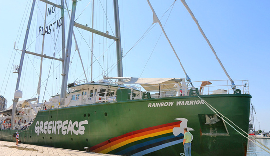 Greenpeaceov brod Rainbow Warrior III u Rijeci