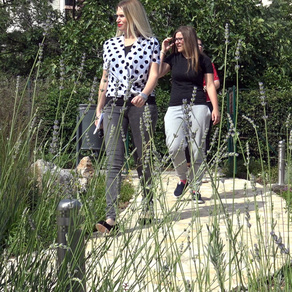U sklopu Riječkog zelenog tjedna organiziran je obilazak Multisenzoričkog vrta Učeničkog doma Podmurvice, prvog vrta s terapijskim djelovanjem za srednjoškolce u Hrvatskoj.