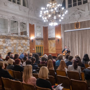 Srđan Bulat gostovao u sklopu programu Lsiinski u Guvernerovoj palači