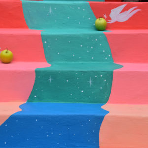 Kroz bajku do škole – oslikane stube Malika Tintilinića