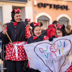 Dječja karnevalska povorka okupila 5200 maškarica