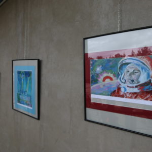 Otkrivanje biste Jurija Gagarina - Astronomski centar