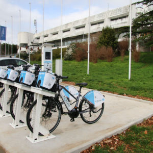 Ricikleta kod Dvorane mladosti