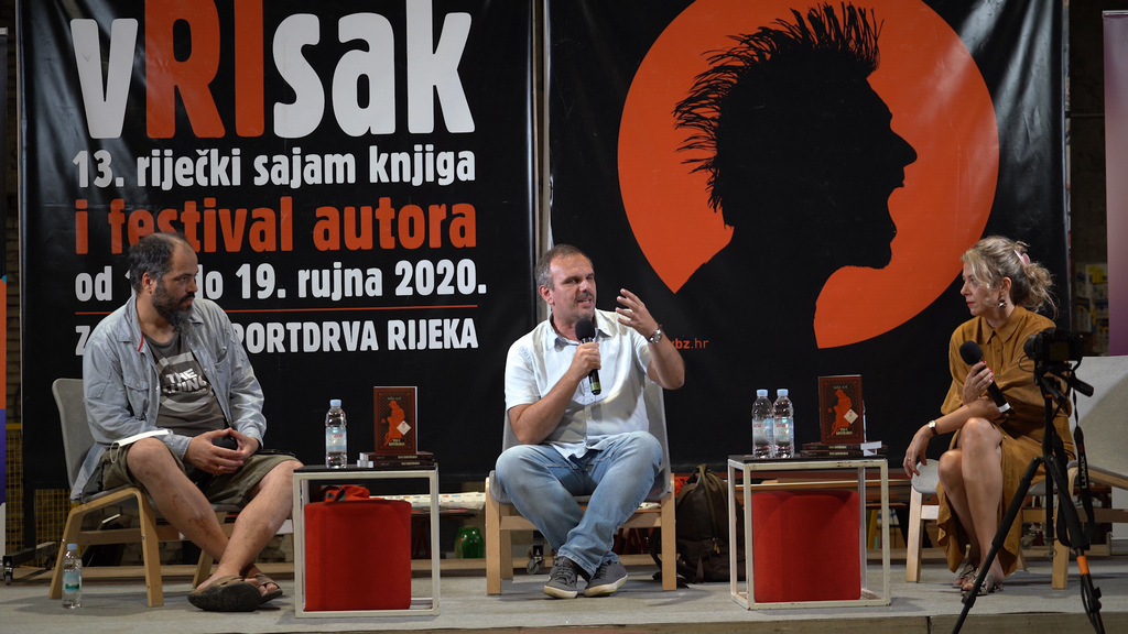 Saša Ilić predstavio svoj roman Pas i kontrabas