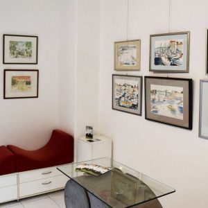 Izložba akvarela Dragutina Kiš u galeriji Bruketa