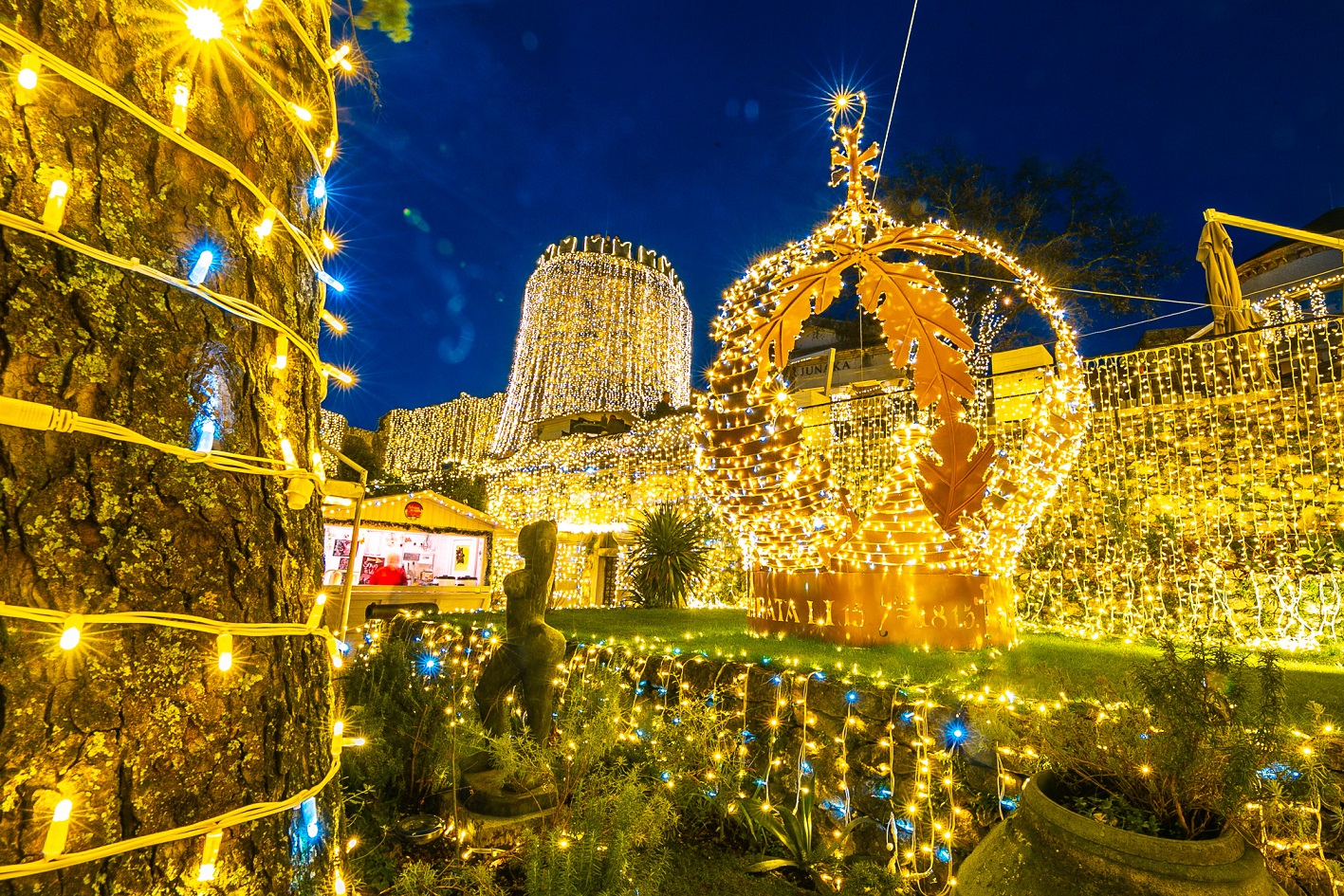Trsatska gradina ove će godine biti zaogrnuta još sjajnijim plaštem božićnih lampica / Foto: Ivor Mažar