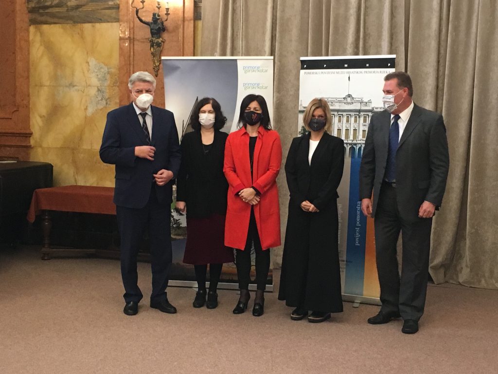 Zlatko Komadina, Nikolina Radić Štivić, Sonja Šišić, Željka Modrić Surina, i Darko Čargonja / Foto: Primorsko-goranska županija