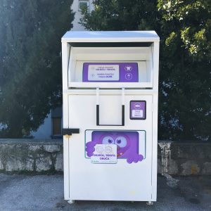 Novi spremnici za odlaganje odjeće tekstila i obuće