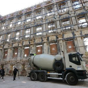 Obilazak gradilišta nove gradske knjižnice u sklopu kompleksa Benčić