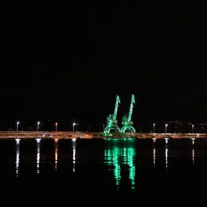 Dizalice na Molo longu