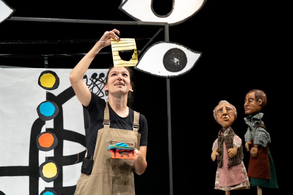 Prizor iz predstav "Oh la la" / Foto: Gradsko kazalište lutaka Rijeka