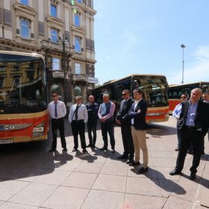 Predstavljanje pet novih autobusa Autotroleja