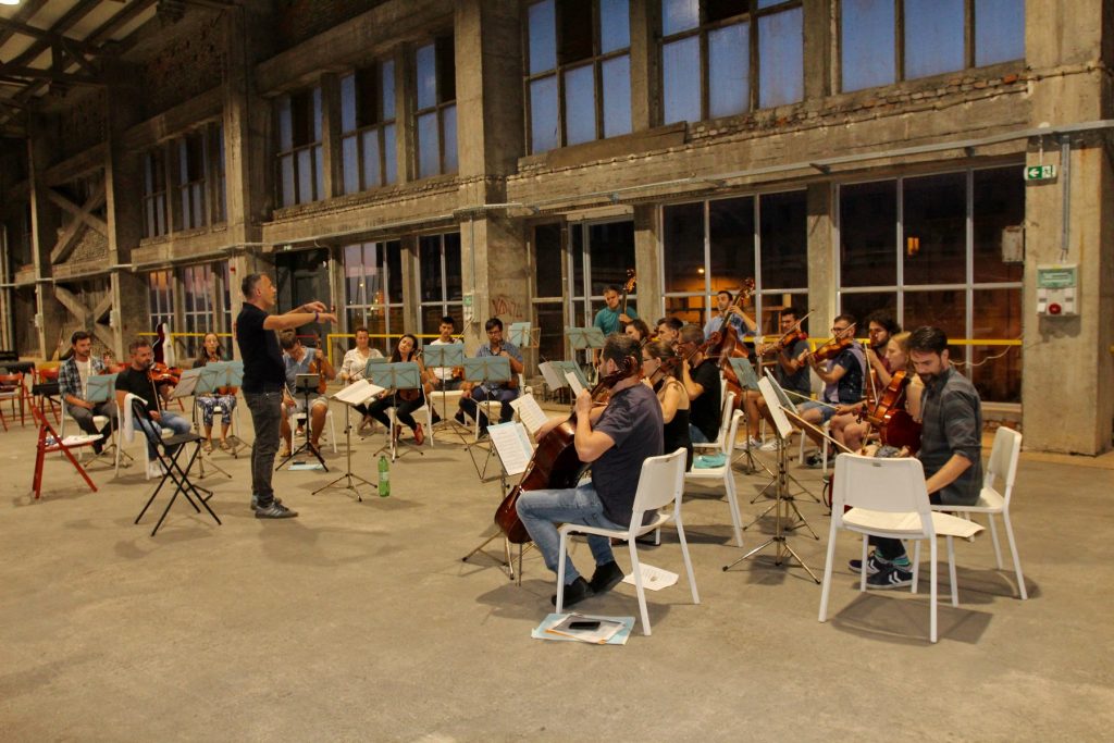 Prva proba No Borders Orchestra u Exportu