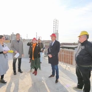 Obilazak gradilišta buduće Gradske knjižnice Rijeka 12.10.