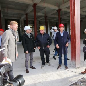 Obilazak gradilišta buduće Gradske knjižnice Rijeka 12.10.