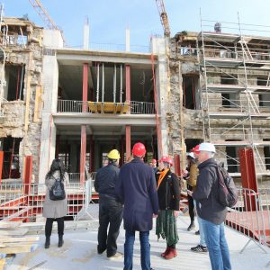 Obilazak gradilišta buduće Gradske knjižnice Rijeka 12.10.