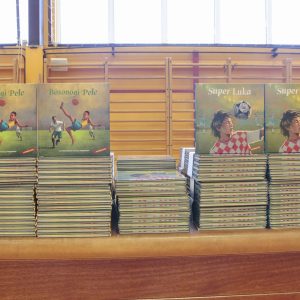 Prezentacija novih izdanja knjiga Sportske lektire - Super Luka i Bosonogi Pele