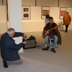 Otvorenje izložbe Ante Škrobonje Moji LP rock Svjetlopisi