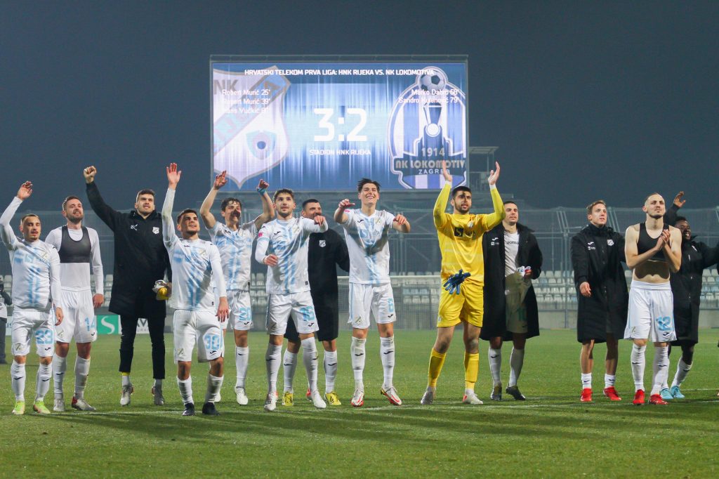 Rijeka se ovom pobjedom bodovno izjednačila s vodećim Dinamom