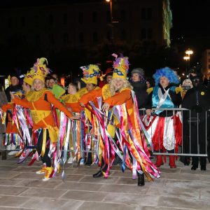 Paljenje pusta i predavanje ključeva grada Rijeke