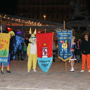 Paljenje pusta i predavanje ključeva grada Rijeke