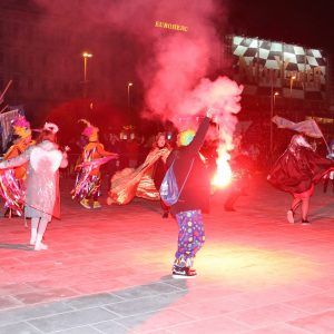 Paljenje pusta i predavanje ključeva grada Rijeke