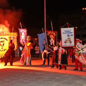 Paljenje pusta i predavanje ključeva grada Rijeke