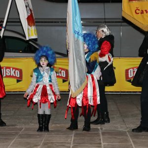 Paljenje pusta i predavanje ključeva grada Rijeke