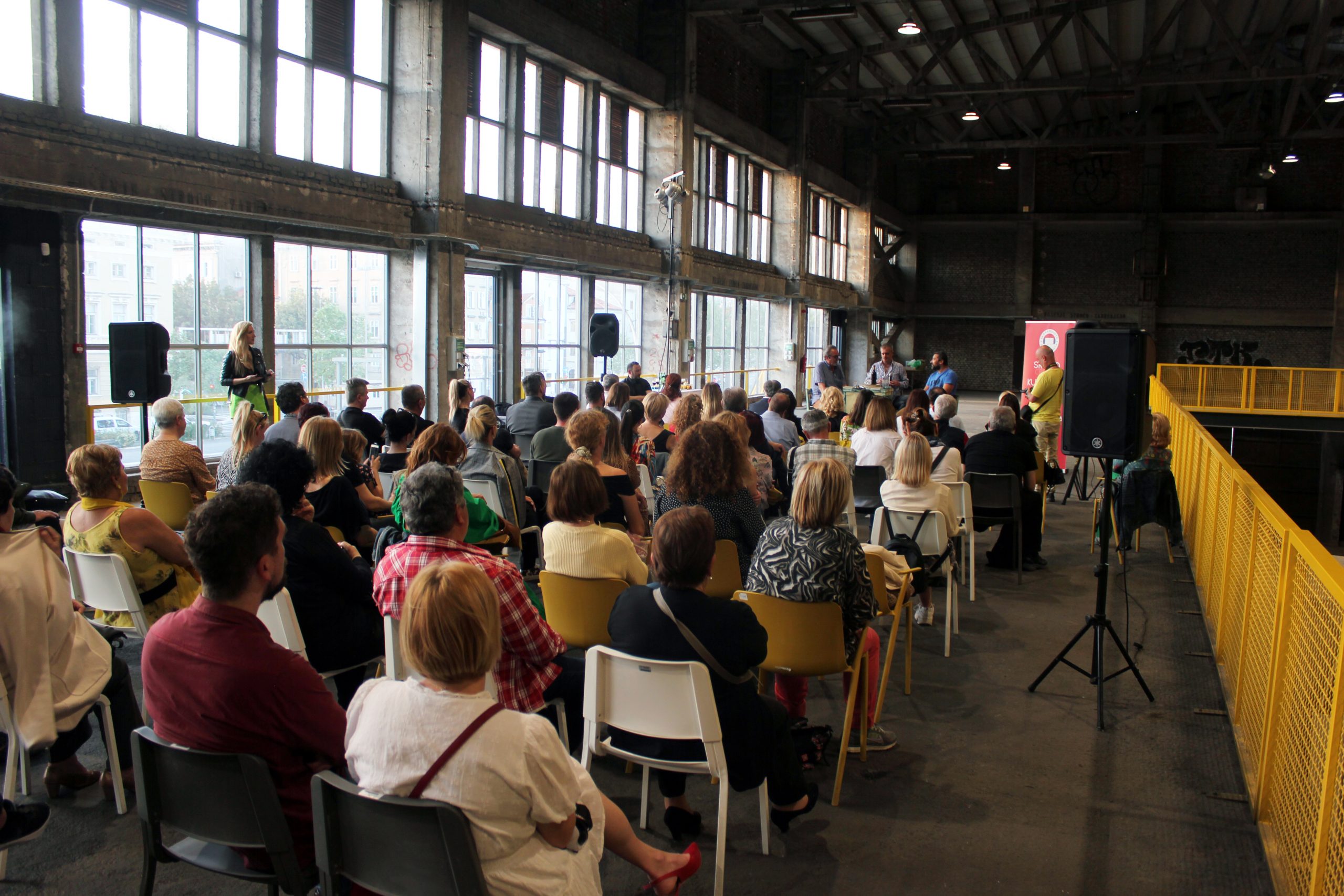 Promocija knjige Stovarište Sergeja Trifunovića / Foto: SKD Prosvjeta, press