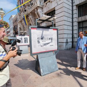 Izložba fotografija Rijeka ispred kamere na Korzu
