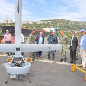 Posjet brodu Američke ratne mornarice USS Arlington u brodogradilištu Viktor Lenac