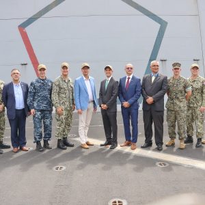 Posjet brodu Američke ratne mornarice USS Arlington u brodogradilištu Viktor Lenac