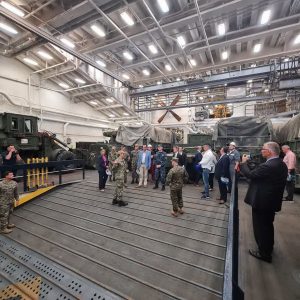 Posjet brodu Američke ratne mornarice USS Arlington u brodogradilištu Viktor Lenac