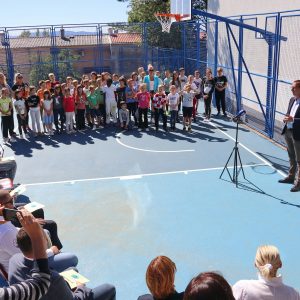 Predstavljanje novouređenih igrališta OŠ Kantrida