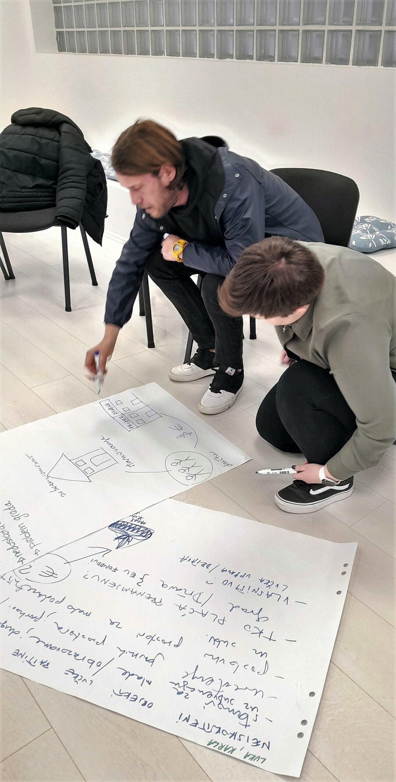 Karla i Luka - pobjednički tim Innovathona / Foto: RRA Porin