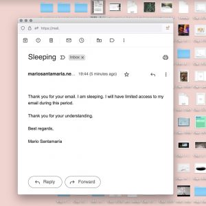Mario Santamaria, Auto Sleep, ljubaznoscu umjetnika