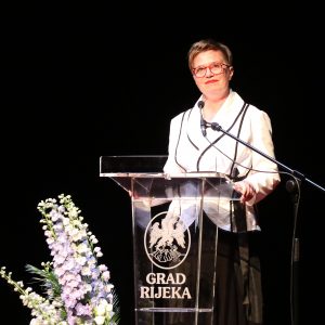 Predsjednica Gradskog vijeća Grada Rijeke Ana Trošelj