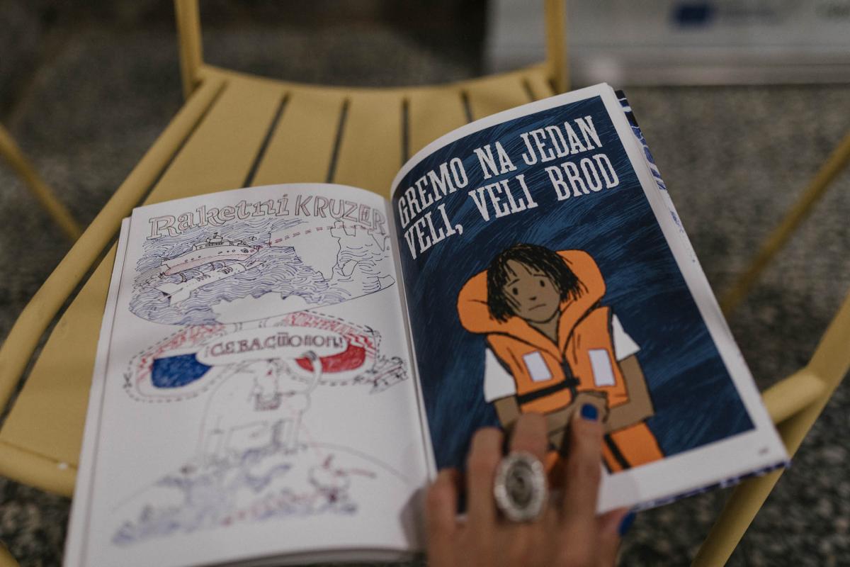 Prvi riječki strip almanah "Iracionalist" / Foto Tanja Kanazir